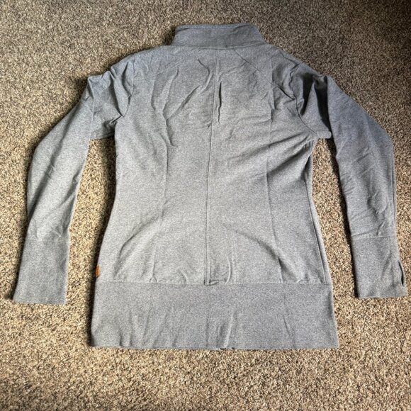 Lucy Activewear Full Zip Long Sleeve Tech Jacket, Size Medium, Grey - Picture 10 of 11